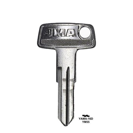 Jma JMA: Yamaha YM55 / X111 Motorcycle Key (JMA YAMA-16D) JMA-YAMA-16D